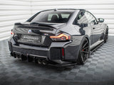 Rear Side Splitters V.3 (For Rear Valance V.1) compatible with BMW M2 G87