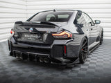 Rear Side Splitters V.4 (For Rear Valance V.1) compatible with BMW M2 G87