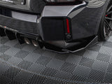 Rear Side Splitters V.4 (For Rear Valance V.1) compatible with BMW M2 G87