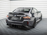 Rear Side Splitters V.5 (For Rear Valance V.2) compatible with BMW M2 G87