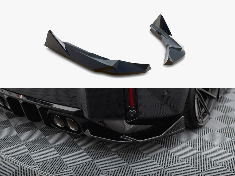 Rear Side Splitters V.6 (For Rear Valance V.2) compatible with BMW M2 G87