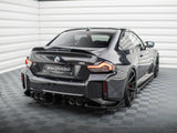Rear Side Splitters V.6 (For Rear Valance V.2) compatible with BMW M2 G87