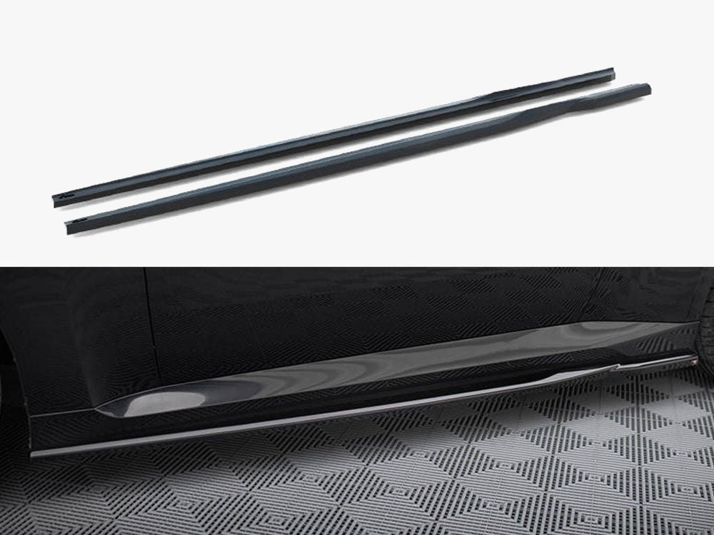 Side Skirts Diffusers V.1 compatible with BMW 2 Coupe G42