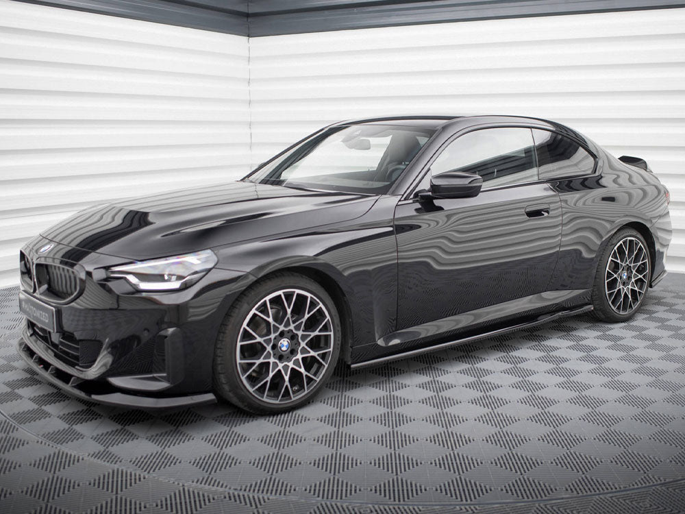 Side Skirts Diffusers V.1 compatible with BMW 2 Coupe G42