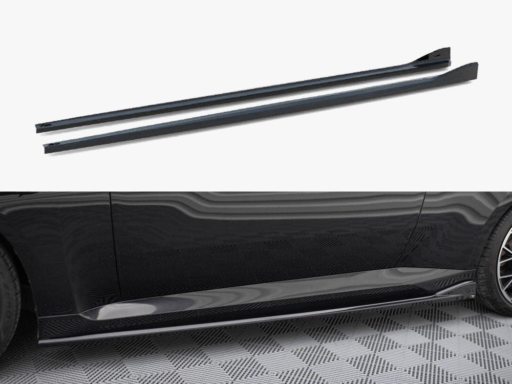Side Skirts Diffusers V.2 compatible with BMW 2 Coupe G42