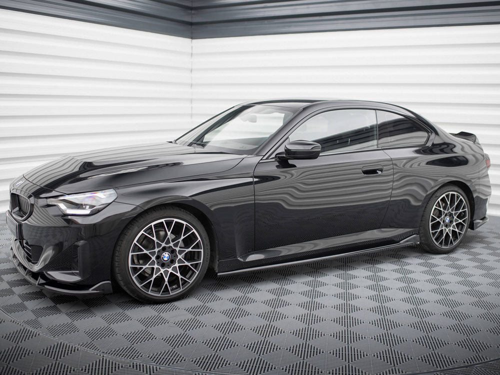 Side Skirts Diffusers V.2 compatible with BMW 2 Coupe G42