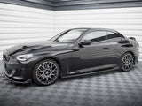 Side Skirts Diffusers V.2 compatible with BMW 2 Coupe G42