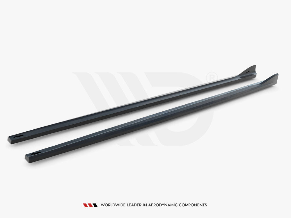 Side Skirts Diffusers V.2 compatible with BMW 2 Coupe G42