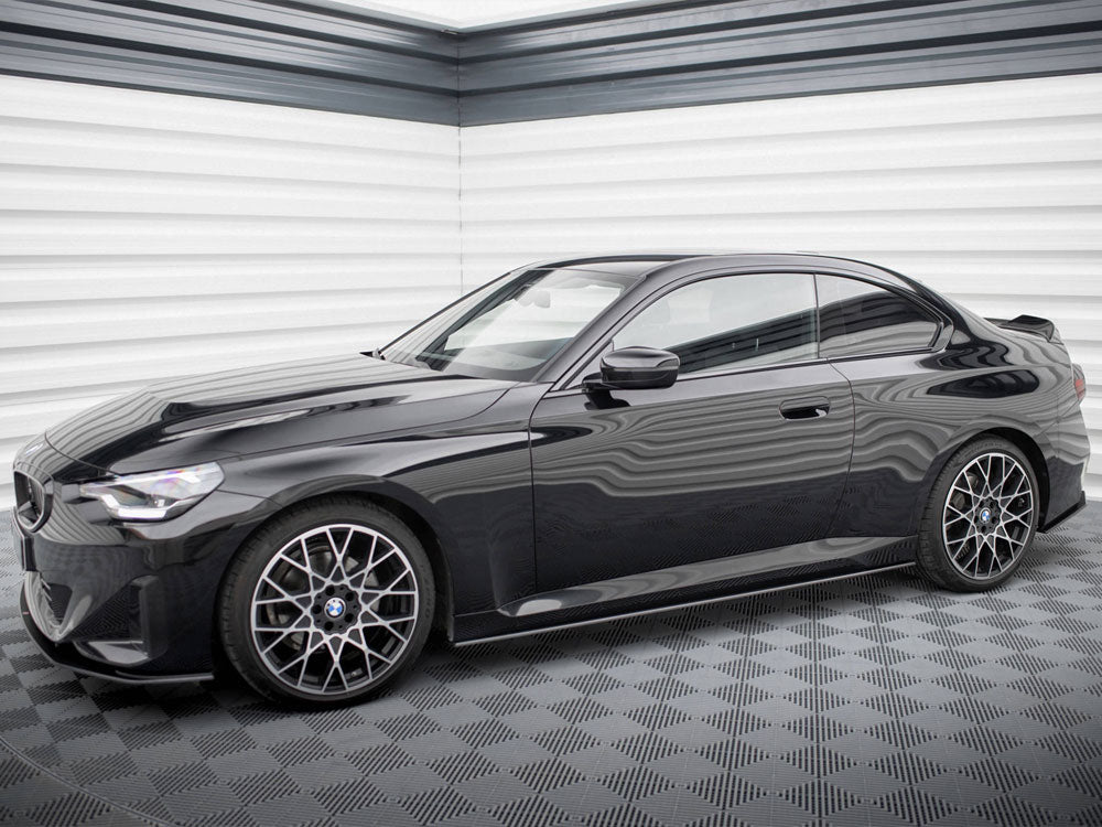 Street PRO Side Skirts Diffusers compatible with BMW 2 Coupe G42