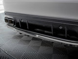 Rear Splitter (Vertical Bars) compatible with Mercedes-AMG C63 Sedan / Estate W205 Facelift