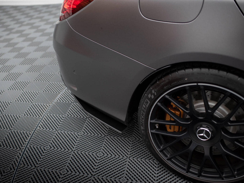 Street Pro Rear Side Splitters compatible with Mercedes-AMG C63 Sedan / Estate W205 Facelift