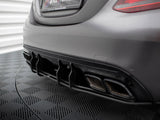 Street PRO Rear Diffuser compatible with Mercedes-AMG C63 Sedan / Estate W205 Facelift