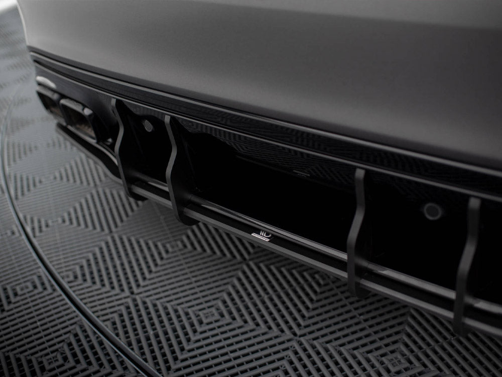 Street PRO Rear Diffuser compatible with Mercedes-AMG C63 Sedan / Estate W205 Facelift