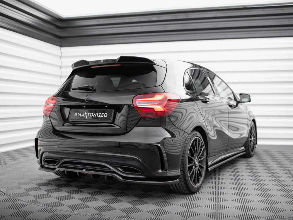 Rear Splitter (Vertical Bars) compatible with Mercedes-Benz A AMG Line W176 Facelift