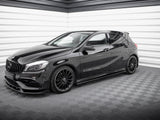 Side Skirts Diffusers compatible with Mercedes-Benz A AMG Line W176 Facelift
