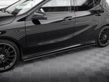 Side Skirts Diffusers compatible with Mercedes-Benz A AMG Line W176 Facelift