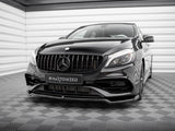 Front Splitter V.1 compatible with Mercedes-Benz A AMG Line W176 Facelift