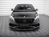 Front Splitter V.1 compatible with Mercedes-Benz A AMG Line W176 Facelift