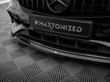 Front Splitter V.1 compatible with Mercedes-Benz A AMG Line W176 Facelift