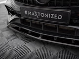 Front Splitter V.2 compatible with Mercedes-Benz A AMG Line W176 Facelift