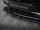 Street PRO Front Splitter compatible with Mercedes-Benz A AMG Line W176 Facelift