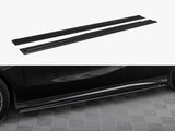 Street PRO Side Skirts Diffusers compatible with Mercedes-Benz A AMG Line W176 Facelift