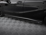 Street PRO Side Skirts Diffusers compatible with Mercedes-Benz A AMG Line W176 Facelift