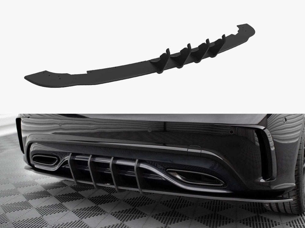 Street PRO Rear Diffuser compatible with Mercedes-Benz A AMG Line W176 Facelift