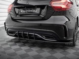 Street PRO Rear Diffuser compatible with Mercedes-Benz A AMG Line W176 Facelift