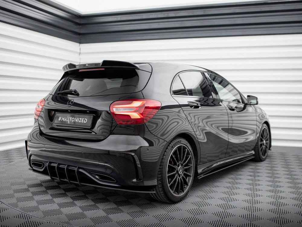 Street PRO Rear Diffuser compatible with Mercedes-Benz A AMG Line W176 Facelift