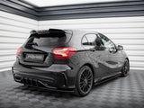 Street PRO Rear Diffuser compatible with Mercedes-Benz A AMG Line W176 Facelift