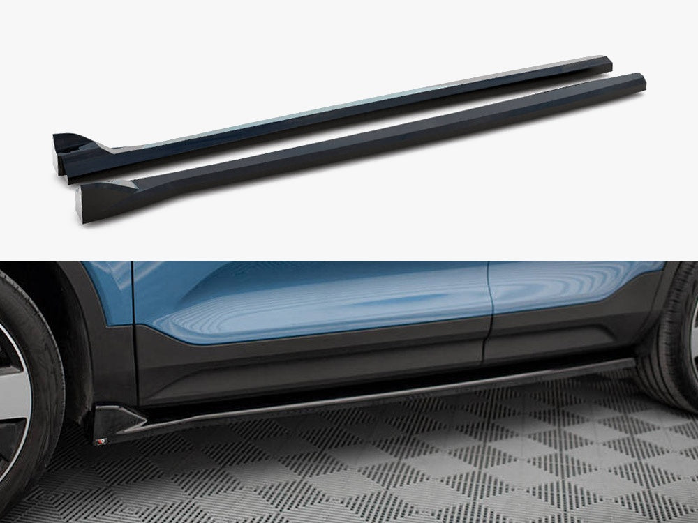 Side Skirts Diffusers compatible with Volvo C40 Mk1