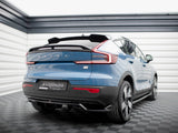 Rear Splitter (Vertical Bars) compatible with Volvo C40 Mk1