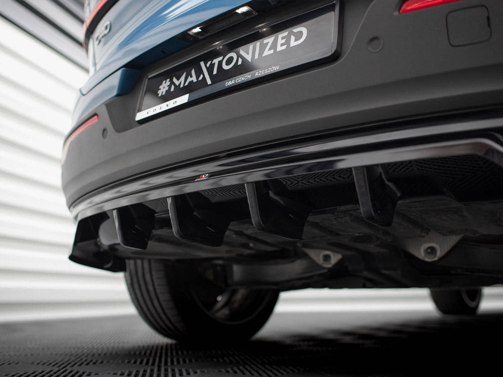 Rear Splitter (Vertical Bars) compatible with Volvo C40 Mk1