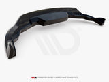 Rear Splitter (Vertical Bars) compatible with Volvo C40 Mk1