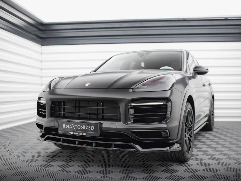 Front Splitter compatible with Porsche Cayenne Sport Design Mk3