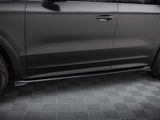 Side Skirt Diffusers V.1 compatible with Porsche Cayenne Sport Design / Turbo SUV / Coupe Mk3 / Mk3 Facelift