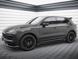 Side Skirt Diffusers V.1 compatible with Porsche Cayenne Sport Design / Turbo SUV / Coupe Mk3 / Mk3 Facelift