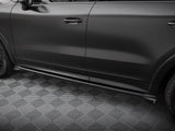 Side Skirt Diffusers V.1 compatible with Porsche Cayenne Sport Design / Turbo SUV / Coupe Mk3 / Mk3 Facelift