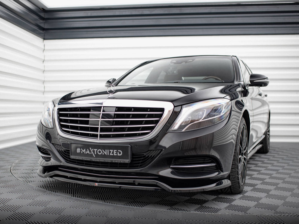 Front Splitter V.2 compatible with Mercedes-Benz S W222
