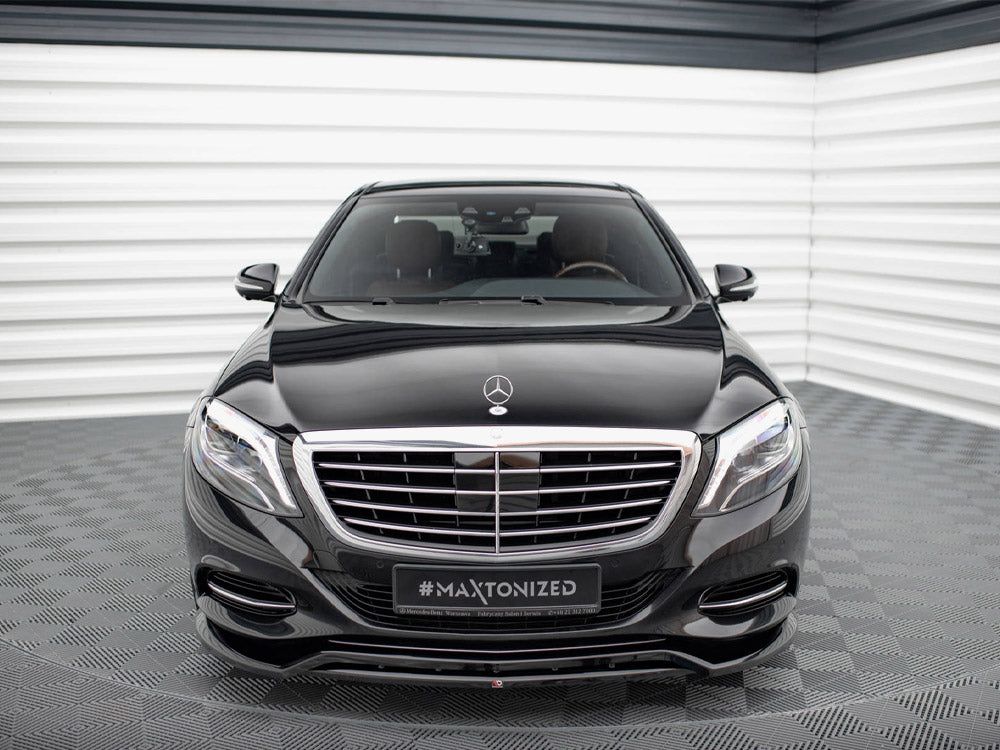 Front Splitter V.2 compatible with Mercedes-Benz S W222