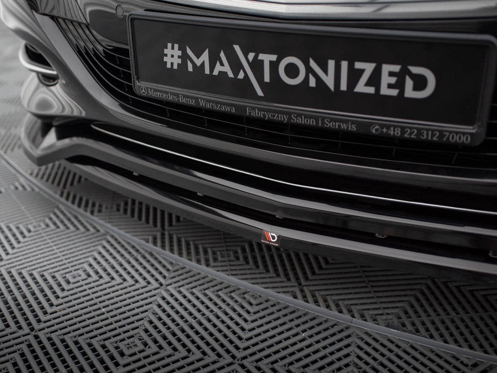 Front Splitter V.2 compatible with Mercedes-Benz S W222