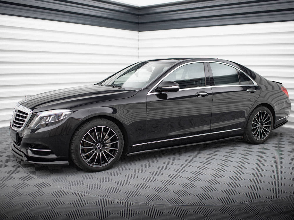 Side Skirt Diffusers compatible with Mercedes-Benz S W222