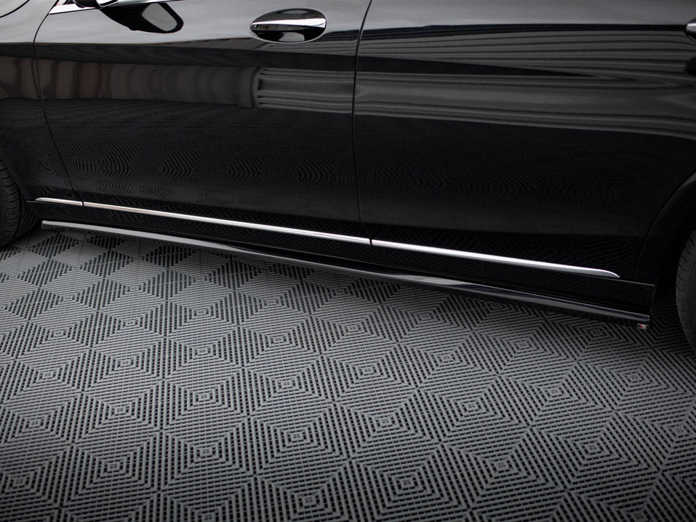 Side Skirt Diffusers compatible with Mercedes-Benz S W222