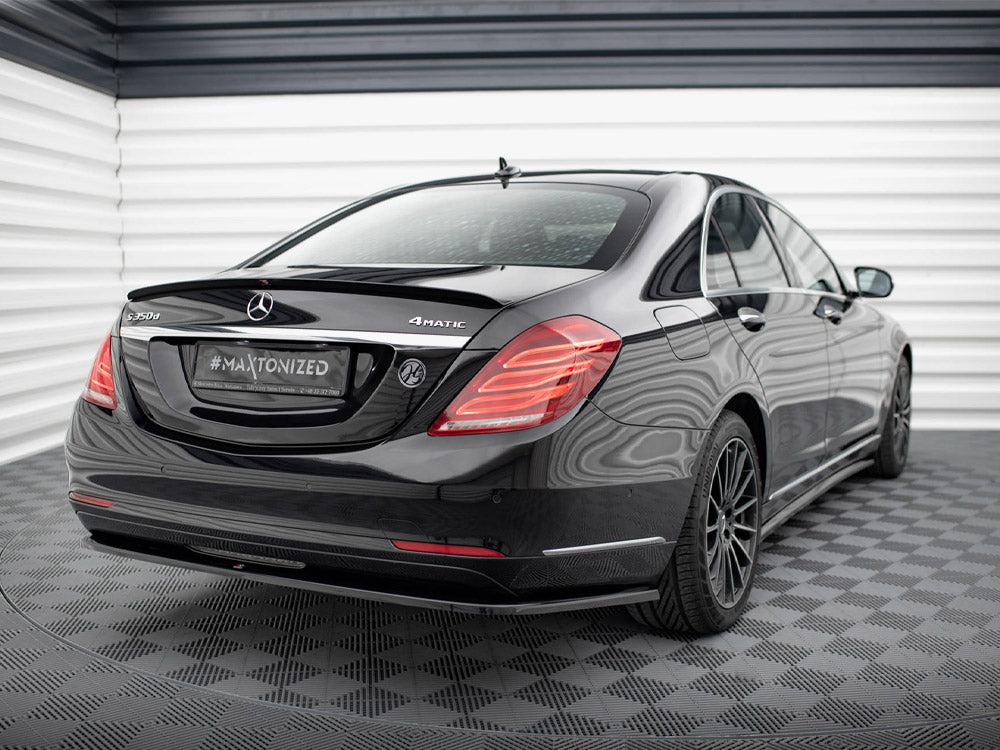 Rear Splitter V.1 compatible with Mercedes-Benz S W222