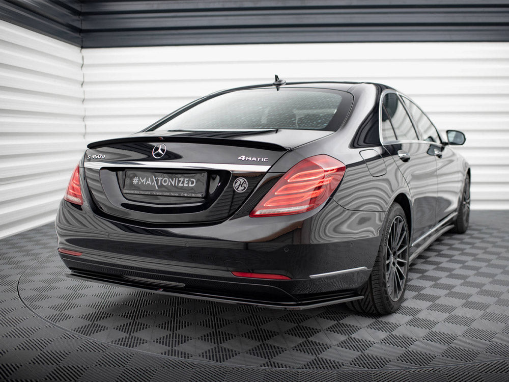 Rear Splitter V.2 compatible with Mercedes-Benz S W222