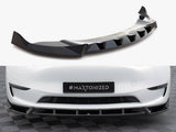 Front Splitter V.1 compatible with Tesla Model Y