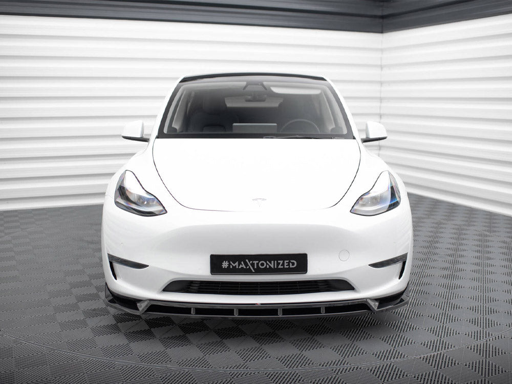 Front Splitter V.2 compatible with Tesla Model Y