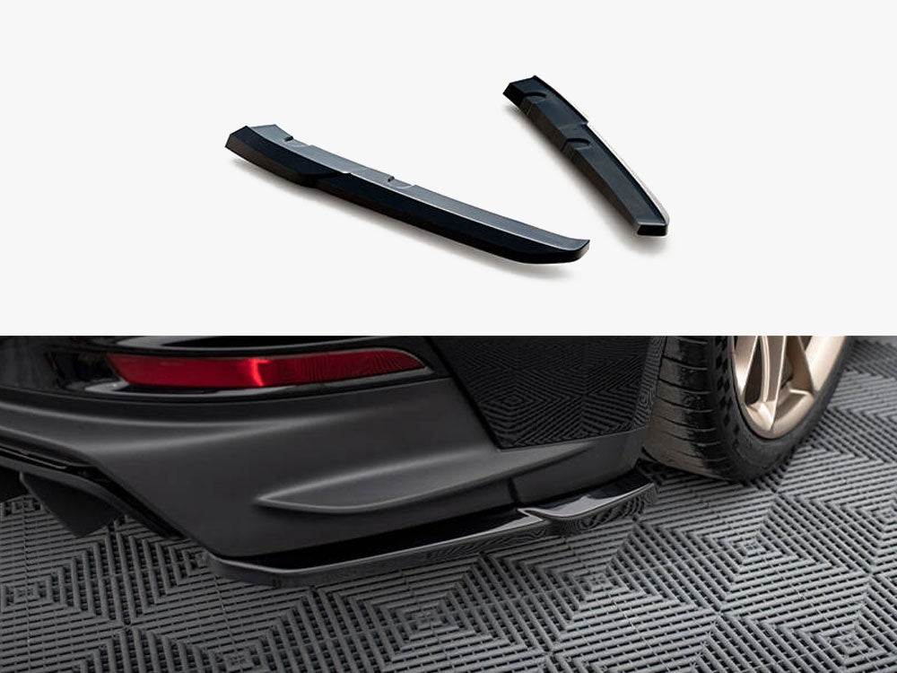 Rear Side Splitters compatible with Porsche 911 992 GT3