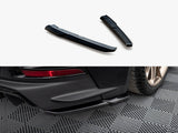 Rear Side Splitters compatible with Porsche 911 992 GT3